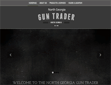 Tablet Screenshot of northgeorgiaguntrader.com